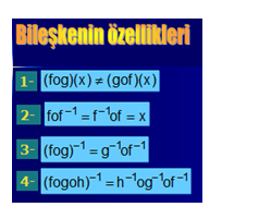 Fonksiyonlar Formülü